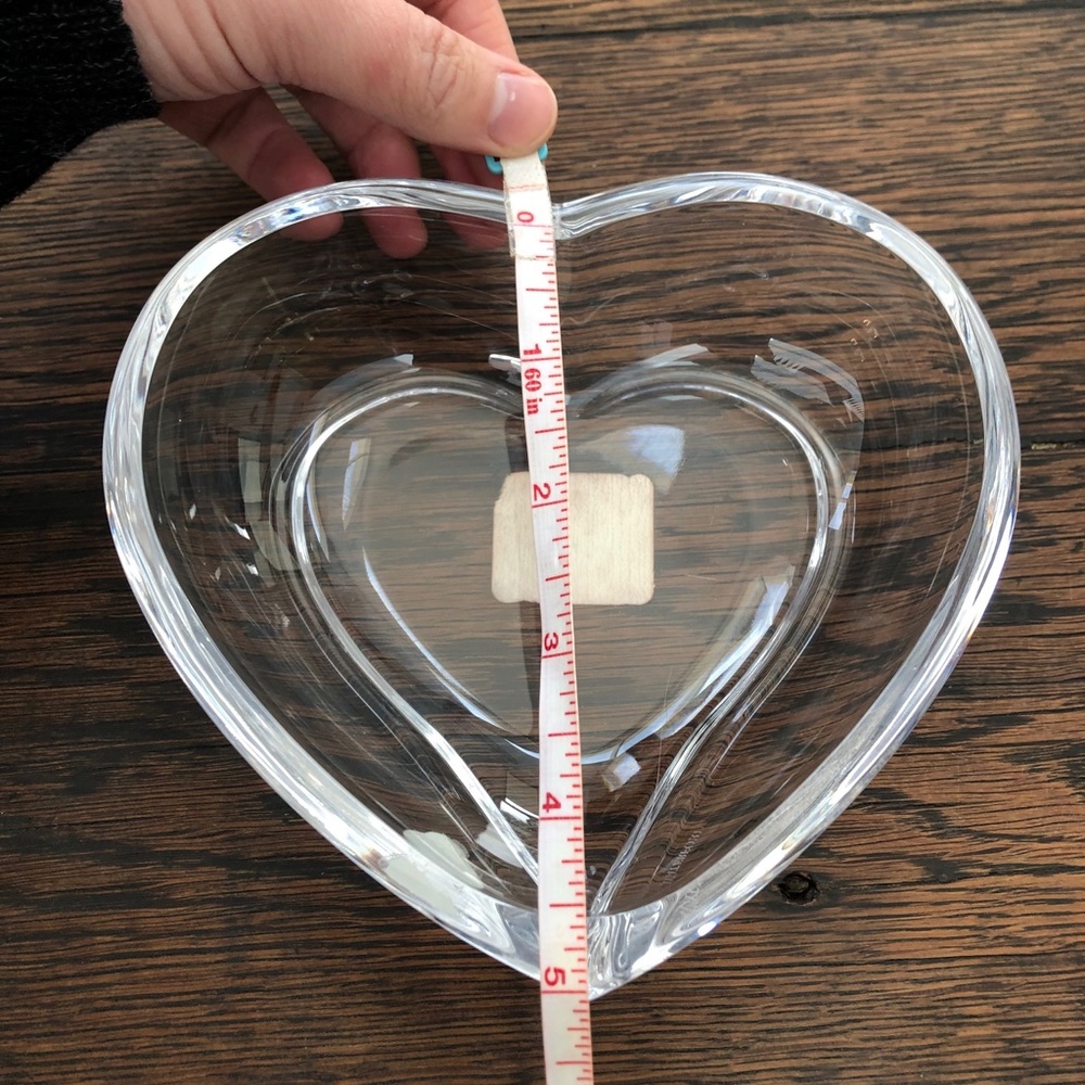 Waterford Siren Heart Valentine Lead Crystal Dish - Picture 7 of 7